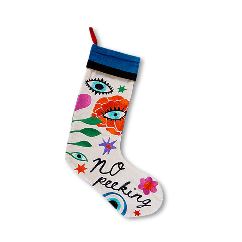 Furbish Embroidered Stocking