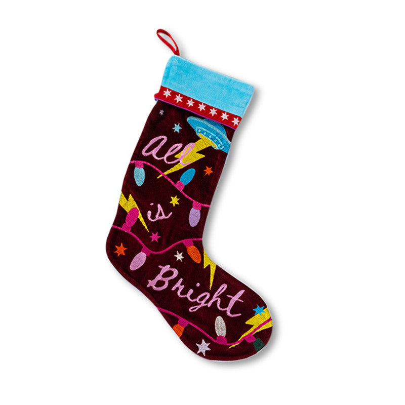 Furbish Embroidered Stocking