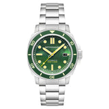 Spinnaker Hull Pearl Diver Automatic Limited Edition Watch | Emerald Pearl