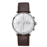 Junghans Meister Chronoscope Watch Brown Horse Leather