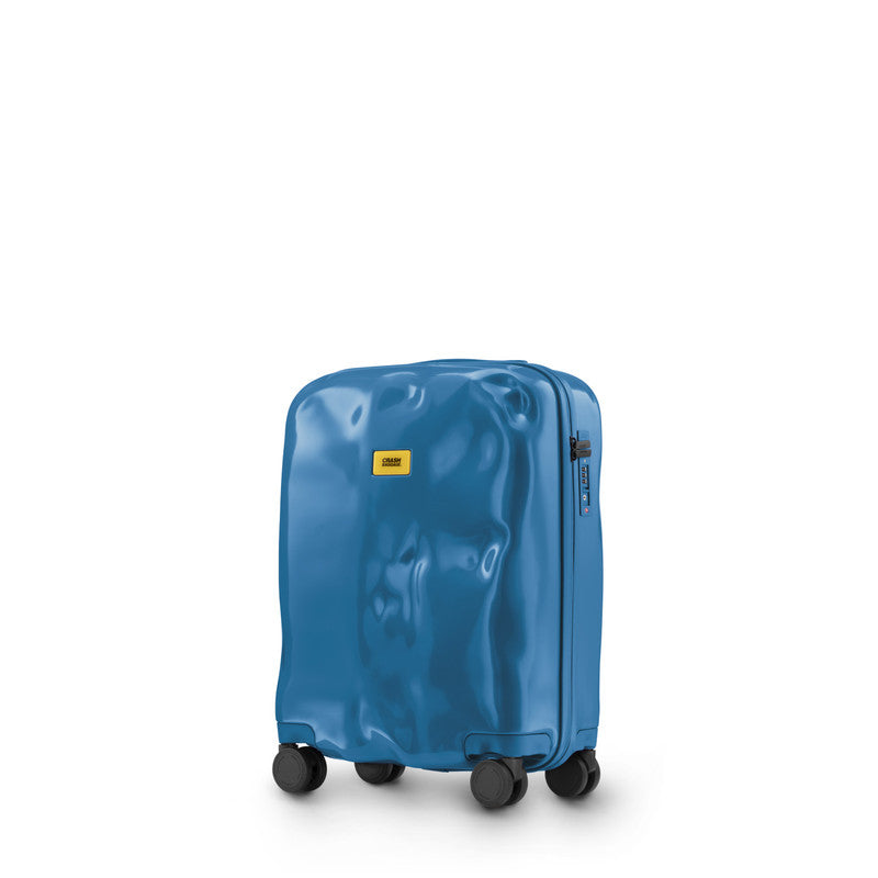 Crash Baggage | Icon Tone on Tone Suitcase | Petrol Blue