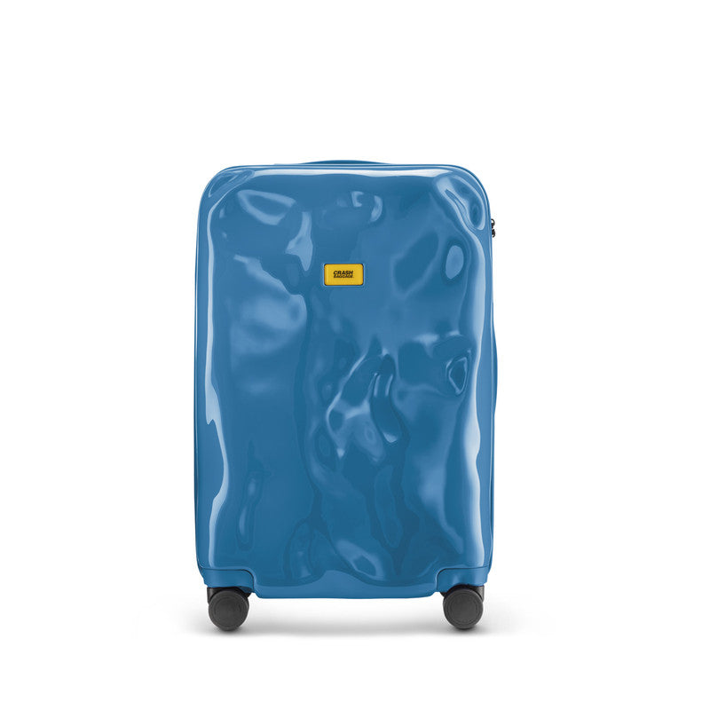 Crash Baggage | Icon Tone on Tone Suitcase | Petrol Blue