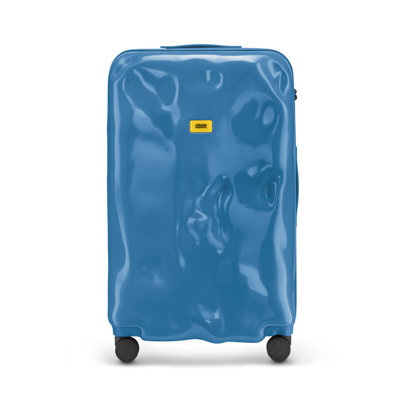 Crash Baggage | Icon Tone on Tone Suitcase | Petrol Blue