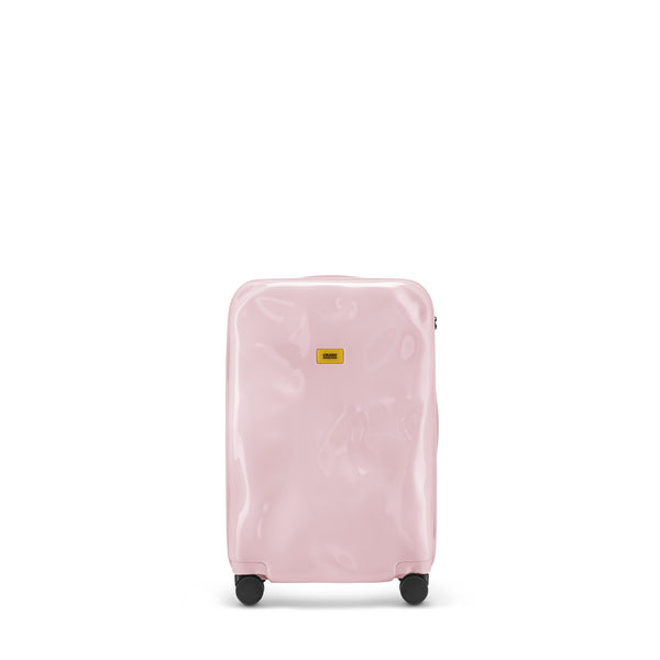 Crash Baggage |Icon Tone on Tone Suitcase | Skin Pink