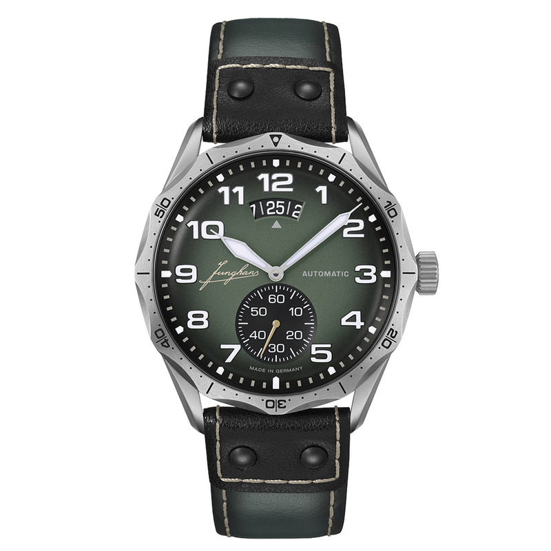 Junghans Pilot Automatic Watch | Green Dial