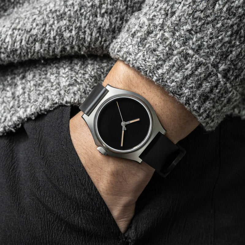 BOLDR Safari Silver Fox Watch | 40mm Stainless Steel