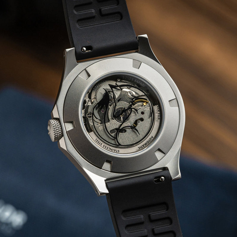 BOLDR Safari Silver Fox Watch | 40mm Stainless Steel