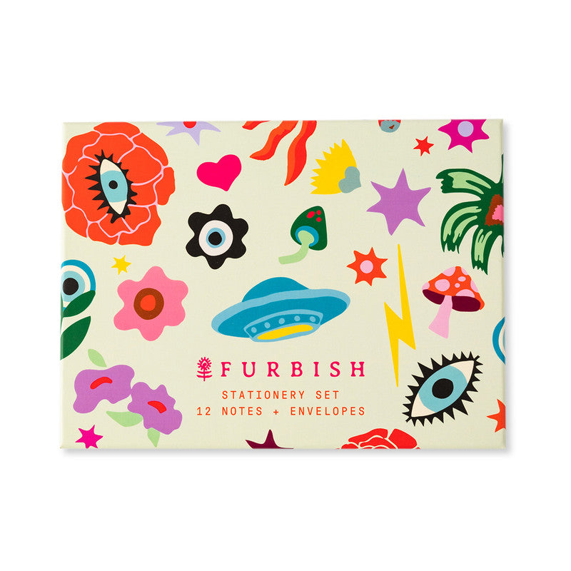 Furbish Stationery Set of 12