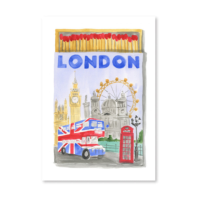 Furbish London Matchbook Art Print