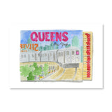 Furbish Queens New York Matchbook Art Print