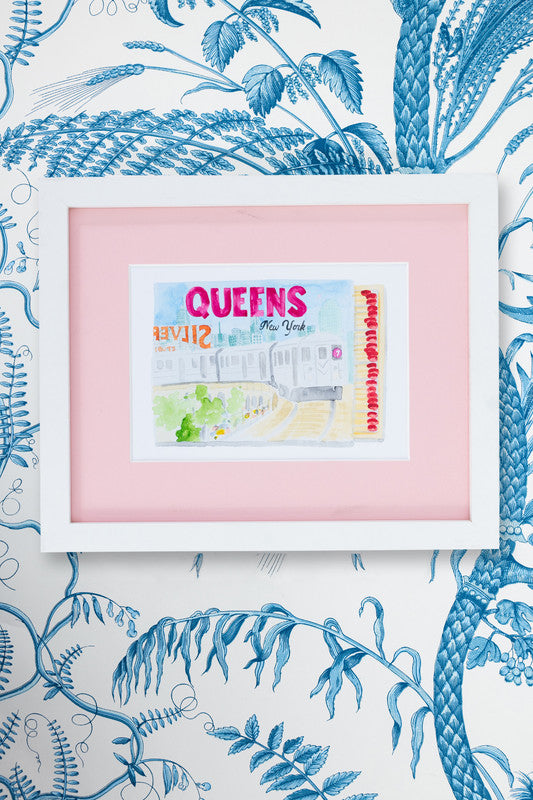 Furbish Queens New York Matchbook Art Print