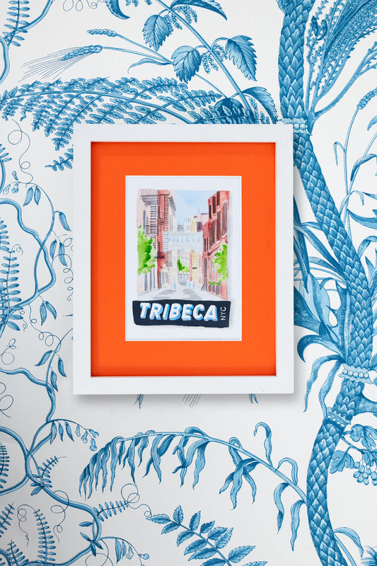 Furbish Tribeca NYC Matchbook Art Print