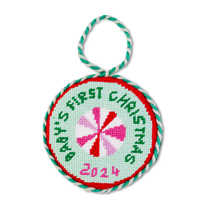 Furbish Needlepoint Ornament