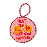 Furbish Needlepoint Ornament