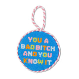 Furbish Needlepoint Ornament