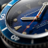 Spinnaker Wreck Automatic Watch | Oxidized Blue