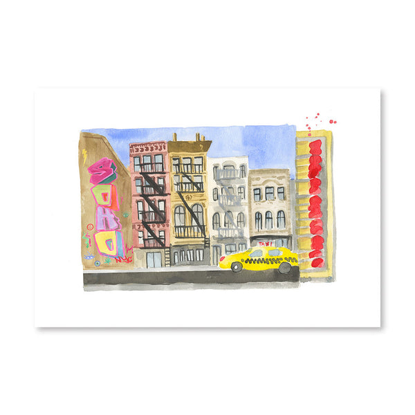 Furbish Soho Matchbook Art Print