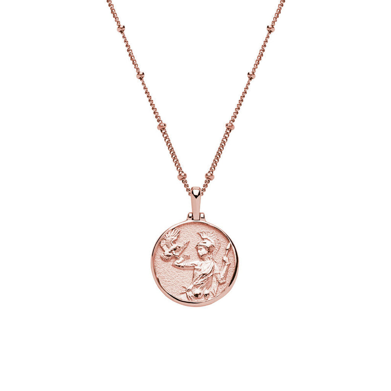 Awe Inspired Mini Athena Necklace | Standard Saturn Chain