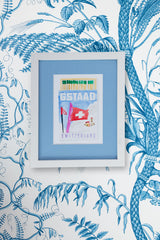 Furbish Gstaad Matchbook Art Print