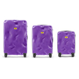 Crash Baggage | Icon Stripe Suitcase | Grape Violet