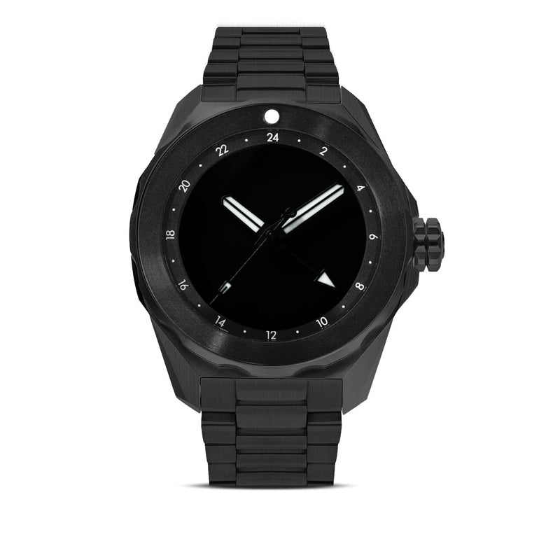 BOLDR The Black Dragon Fish Watch | 40mm Titanium Brushed Finish