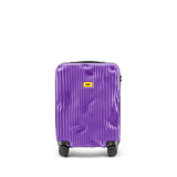 Crash Baggage | Icon Stripe Suitcase | Grape Violet