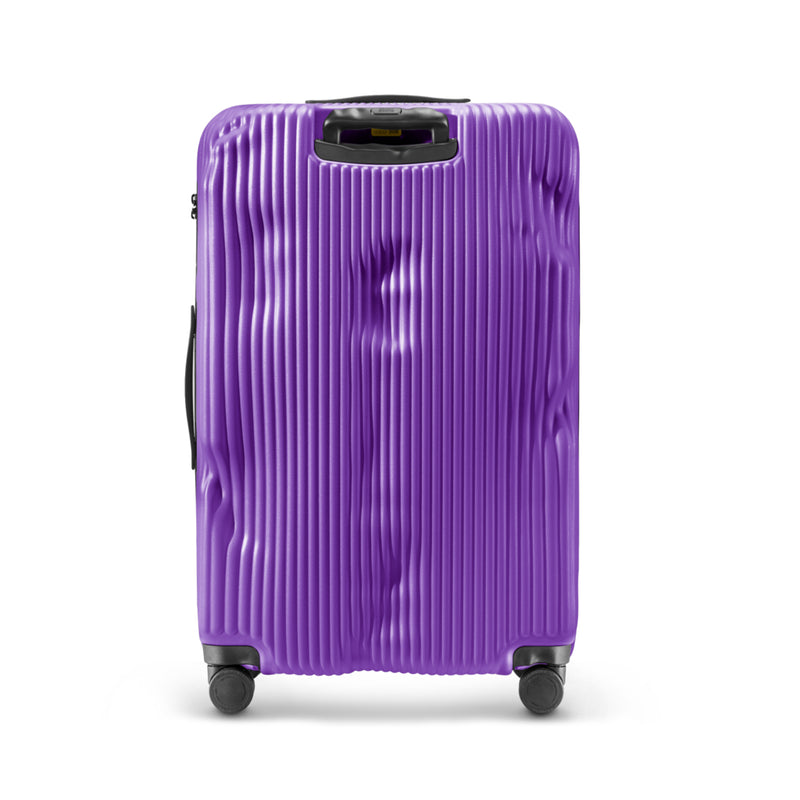 Crash Baggage | Icon Stripe Suitcase | Grape Violet