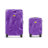 Crash Baggage | Icon Stripe Suitcase | Grape Violet