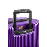 Crash Baggage | Icon Stripe Suitcase | Grape Violet