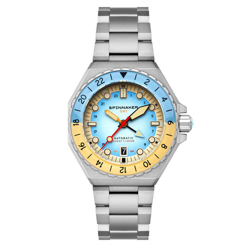 Spinnaker | Dumas GMT Automatic Watch | 44mm