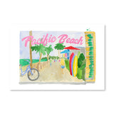 Furbish Pacific Beach Matchbook Art Print