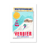 Furbish Verbier Matchbook Art Print