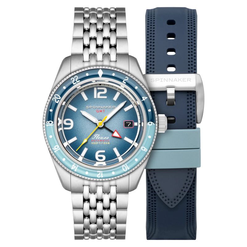 Spinnaker | Fleuss GMT Automatic Watch | 43mm