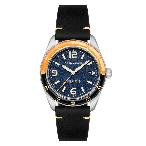 Spinnaker Fleuss Automatic Watch | Sunset Orange