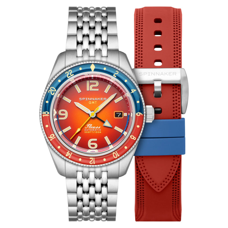 Spinnaker | Fleuss GMT Automatic Watch | 43mm