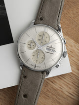 Junghans Meister Chronoscope English Date Watch | Grey | 27/4223.03