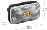 Crash Baggage Hard Icon Mini Travel Case | Silver