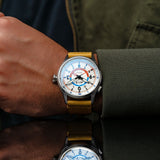 AVI-8 FLYBOY | Wingman Worldtimer GMT Automatic Watch | 41mm