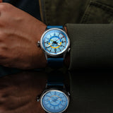 AVI-8 FLYBOY | Wingman Worldtimer GMT Automatic Watch | 41mm