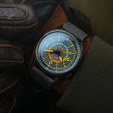 AVI-8 FLYBOY | Wingman Worldtimer GMT Automatic Watch | 41mm