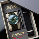 AVI-8 FLYBOY | Wingman Worldtimer GMT Automatic Watch | 41mm