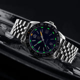 Luminox Pacific Diver Ripple collection Watch | Blue Dial | Metal Band