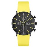 Junghans FORM A Chronoscope english date Watch | Yellow | 27/4473.01