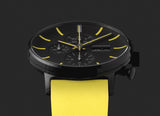 Junghans FORM A Chronoscope english date Watch | Yellow | 27/4473.01