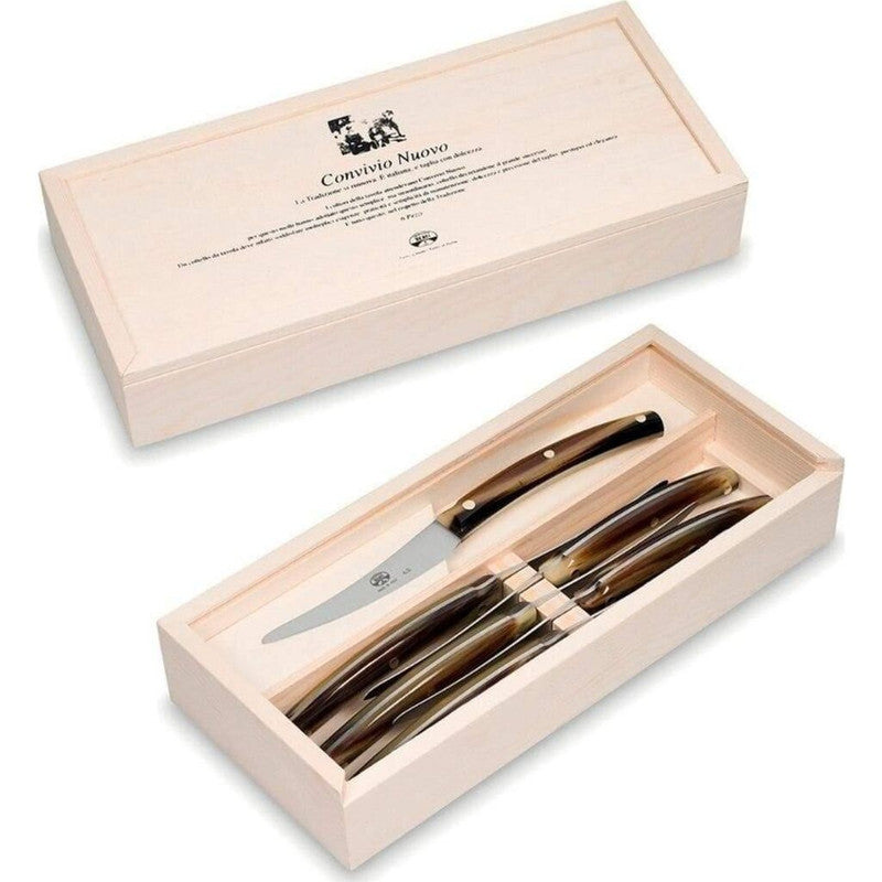 Coltellerie Berti Convivio Nuovo Steak Knives | Set of 6 