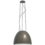 Artemide Nur Mini Gloss Suspension LED Light | 28W 30K DIM 2-WIRE Grey UNV UL