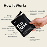 Bro Mask - Hydrogel Sheet Mask (4 Pack)