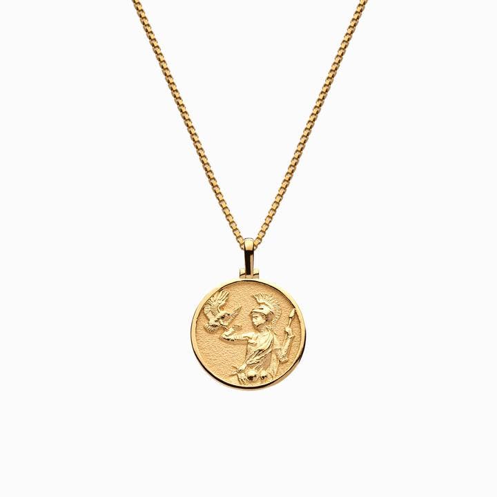 Awe Inspired Mini Athena Necklace | Standard Saturn Chain