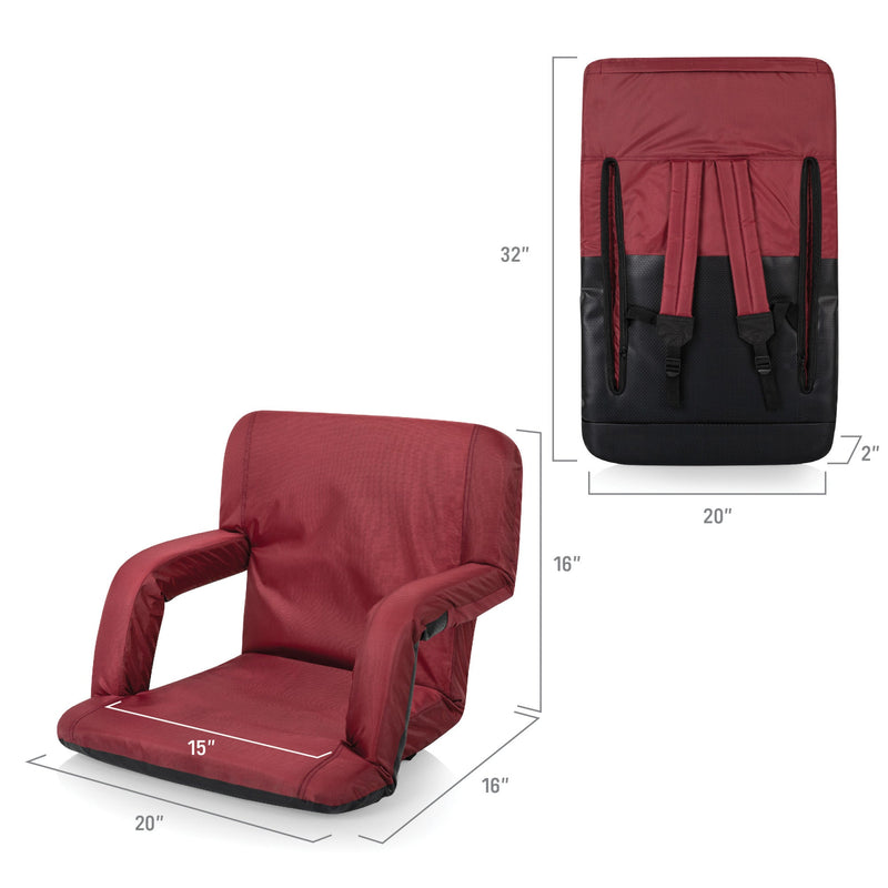 Ventura Portable Reclining Stadium Seat by Picnic Time Family of Brands