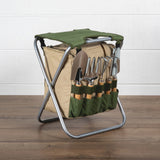 Gardener Folding Seat with Tools by Picnic Time Family of Brands